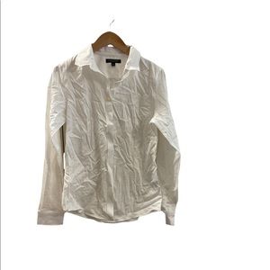 Classic white button down
